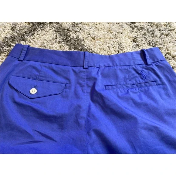 Ralph Lauren Golf Classic Golf Fit Women's Shorts, Blue, Size 6 - Picture 5 of 6